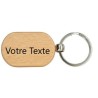 Porte clé en Bois à personnaliser
